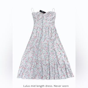 Lulu’s Dress - Blue and Pink